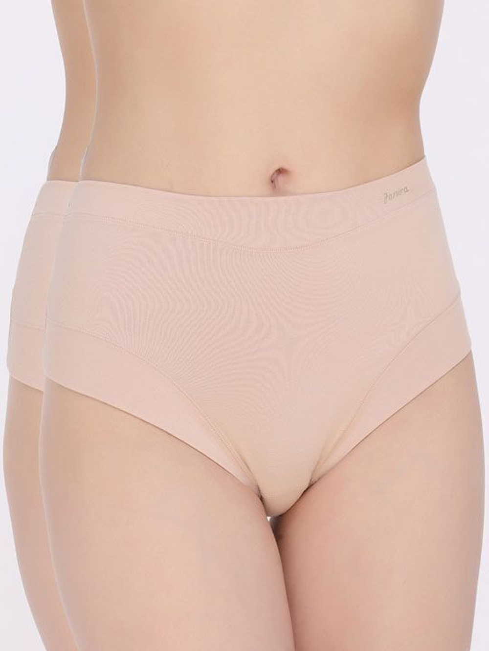 Набор из 2 трусиков-слип с завышенной талией Esencial (Размер: L) (Цвет: белый)