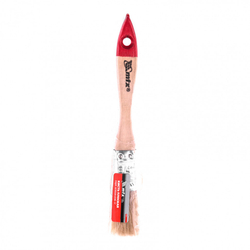 Кисть плоская "Стандарт" 3/4" (20 мм), натуральная щетина, деревянная ручка MTX