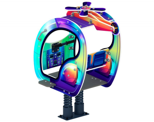 Качалка на пружине Вертолетик (хамелеон) ИО 23.03.04-02