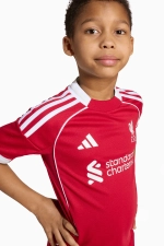 Футбольная форма adidas Liverpool FC 25/26 Home Little Kids - красный
