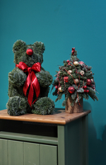 Мишка из живой елки (нобилис)