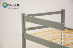 Бортик для кровати Бельмарко Svogen classic графит