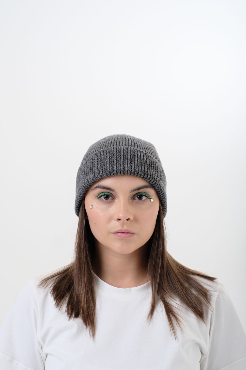 Купить Шапка Modern Short Beanie Серая Шапка Modern Short Beanie Серая