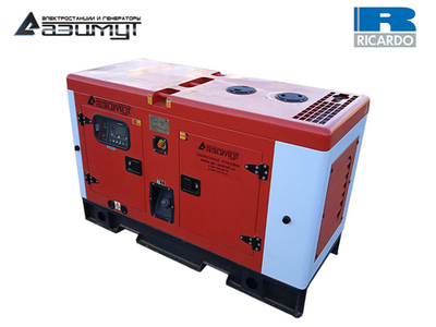 Дизельный генератор Азимут АД-10С-Т400-2РКМ19 Ricardo в кожухе с автозапуском