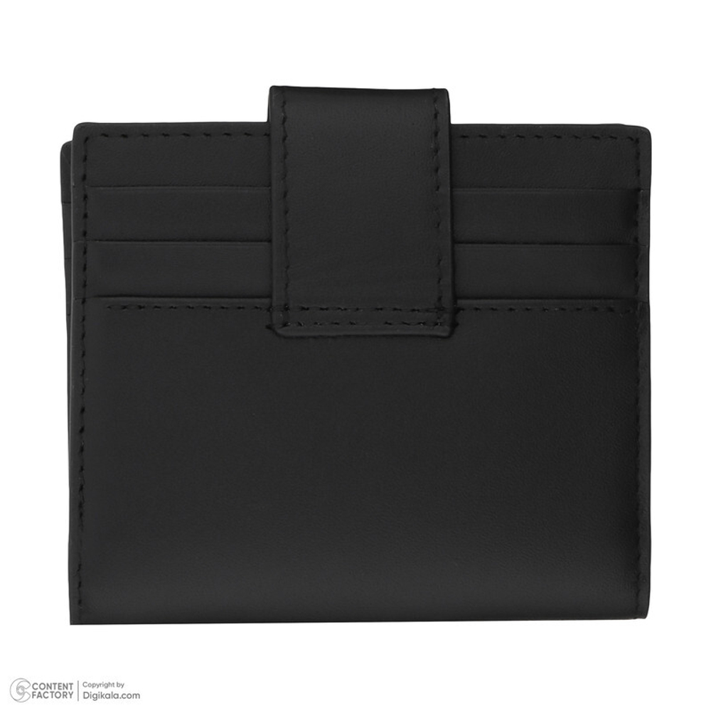 Картхолдер натуральная кожа Mashad Leather D5557-001 888 черная кредитница для карт