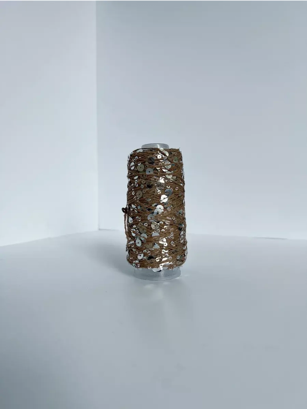 Пряжа хлопок с королевскими пайетками