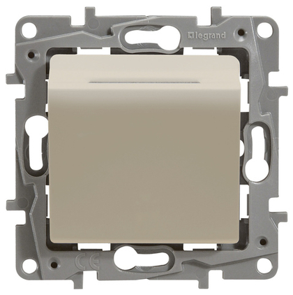 Выключатель карточный с подсветкой с задержкой выключения 2А 250В слоновая кость ETIKA Legrand
