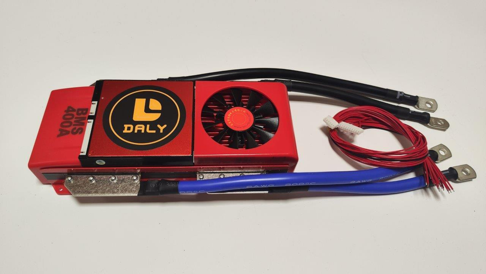 Плата контроля BMS Li-ion 20S 72V 400A Fan