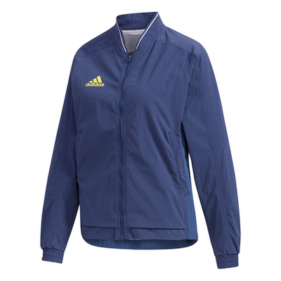 Женская теннисная куртка Adidas Women Streatch Woven Jacket - Blue