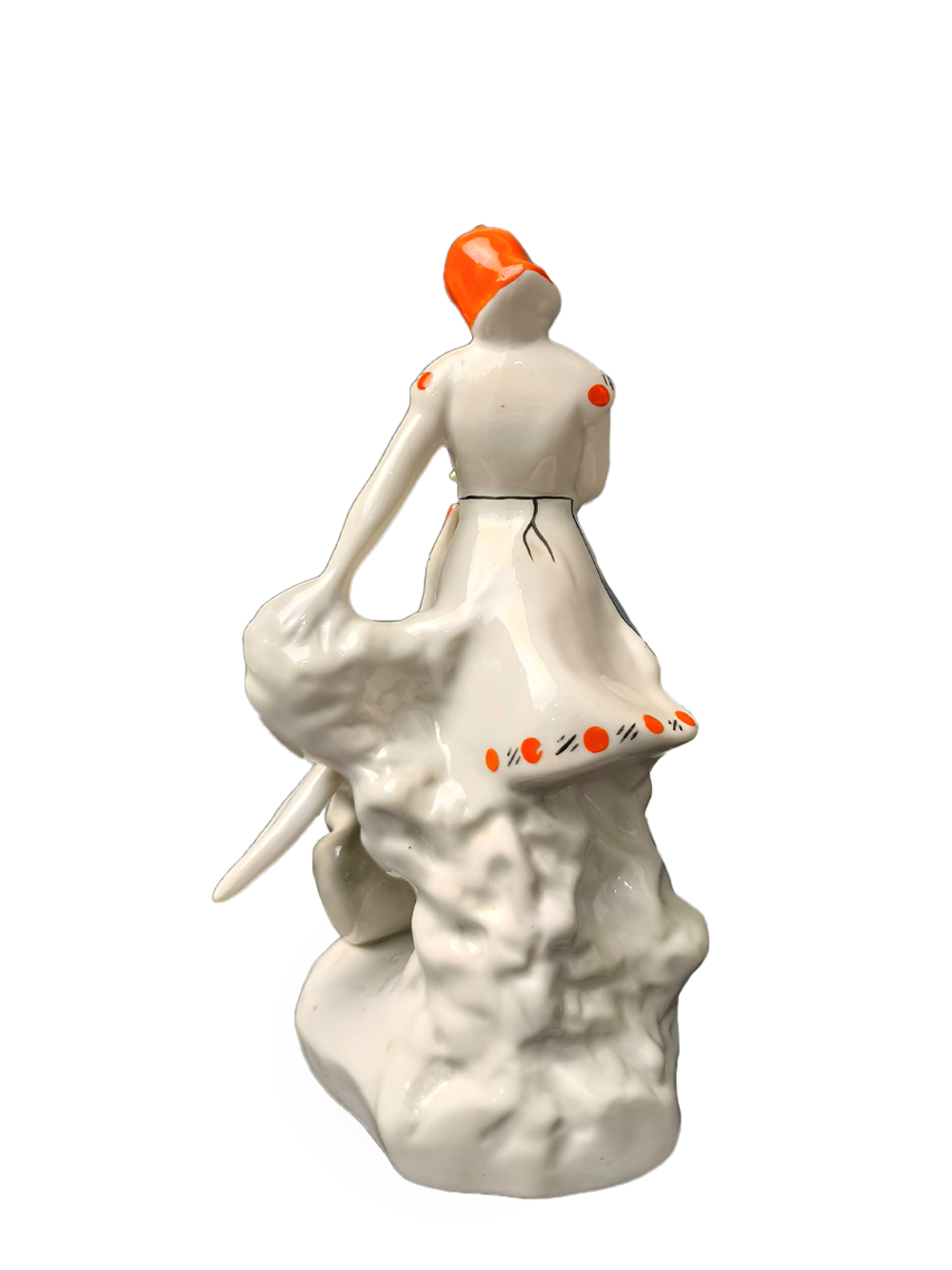 Фарфоровая статуэтка "Птичница" Сысерть СССР