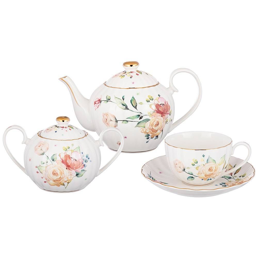 ЧАЙНЫЙ СЕРВИЗ LEFARD "ВРЕМЕНА ГОДА" 14 ПР. НА 6 ПЕР. 1200/400/280 МЛ (КОР=6НАБ.)