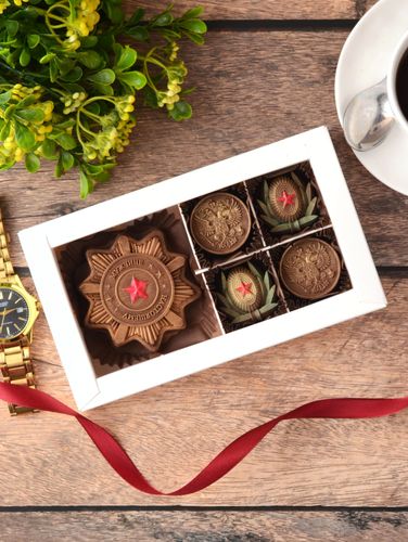 Шоколад на 23 февраля