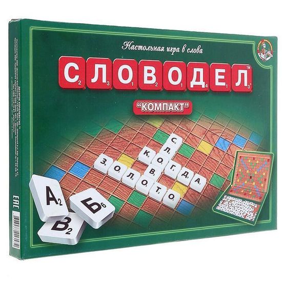Настольная игра "Словодел. Компакт"
