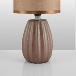 8171/1T COUNTY LN25 000 коричневый, керамика/текстиль Настольная лампа E14 1*40W 220V EVANA