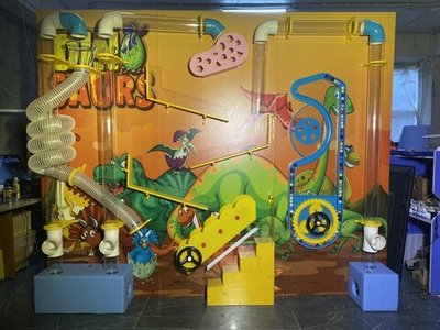 Интерактивная стена с пневмолабиринтом длина 3,6 м