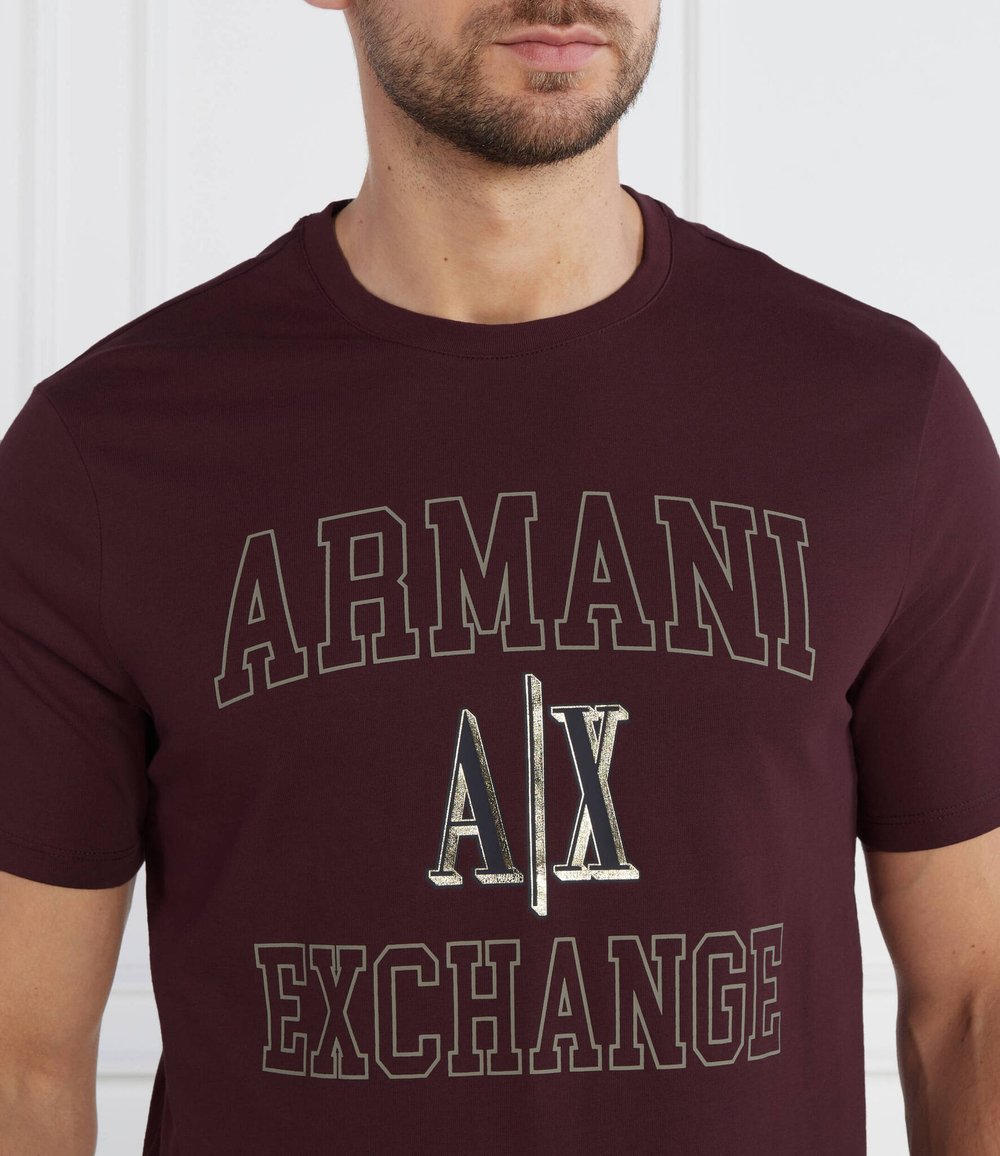 Футболка Armani Exchange - бордовый(6RZTJP ZJDHZ)
