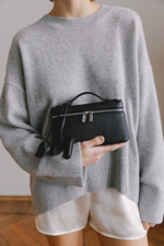 Keychain LOVE black amber color