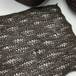 Пряжа для вязания лён на бобине