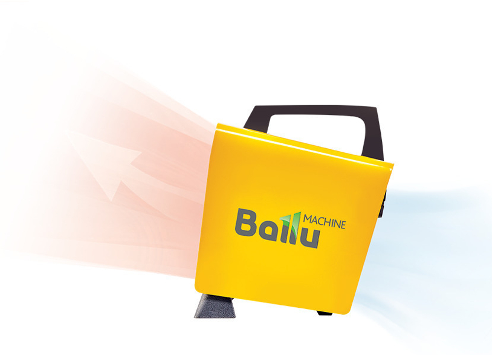 Пушка тепловая электрическая Ballu BKN-5 3000Вт квадратный корпус