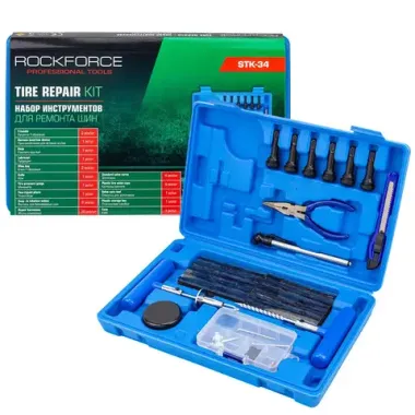 Набор для ремонта покрышек колес RockFORCE RF-STK-34