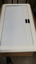 Окно откидное Mobile Comfort W1060R 1000x600 мм, штора рулонная, антимоскитка