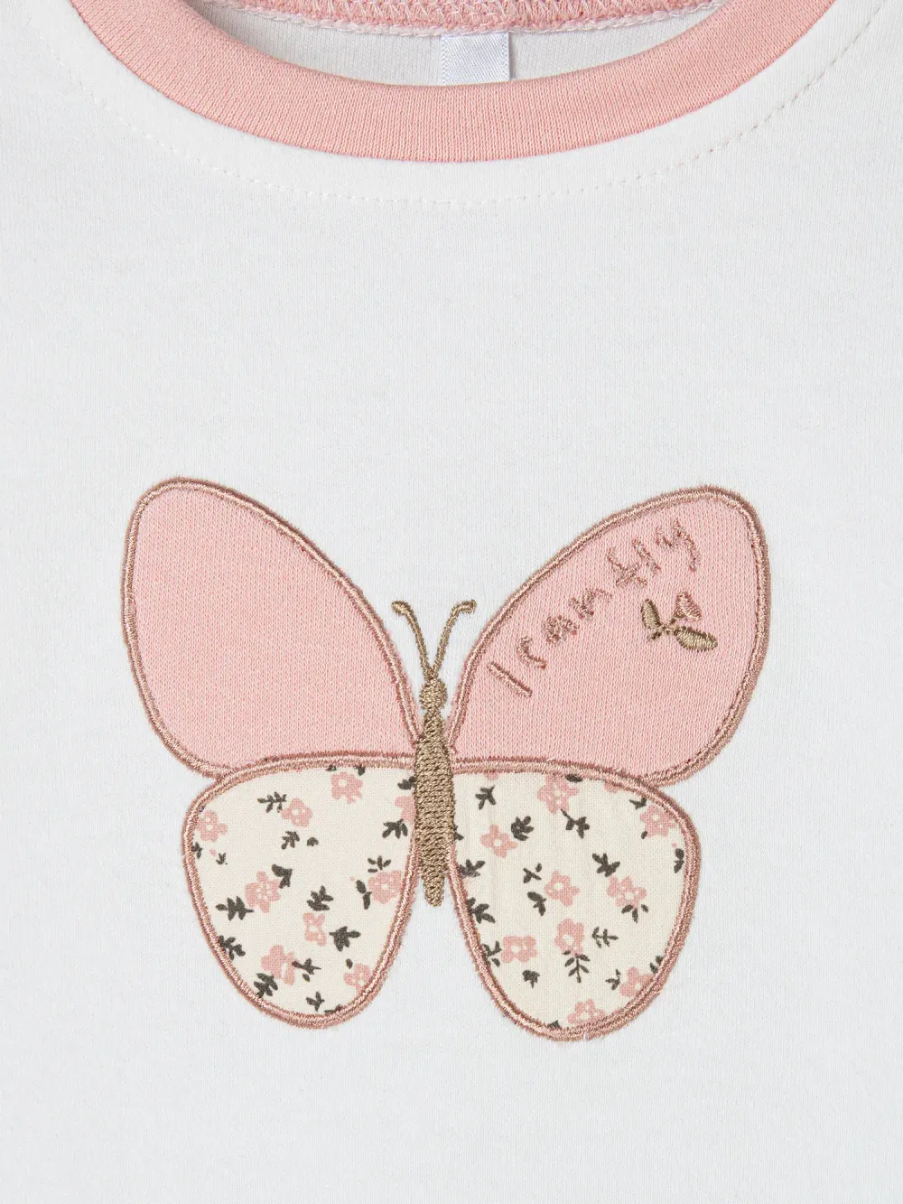 Лонгслив "Бабочка" с принтом 0+