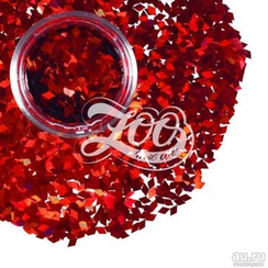 1149 Ромбики для дизайна Zoo (красные)