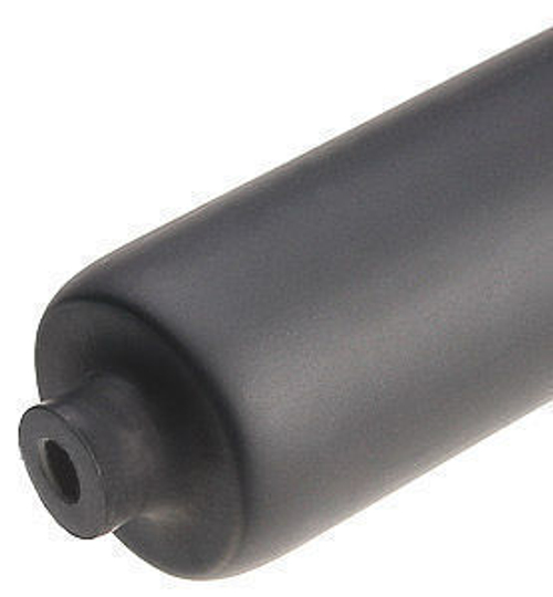 Термоусаживаемая трубка с клеевым подслоем ТТК-(4:1)-24/6 чёрная (КВТ) (10 шт.)