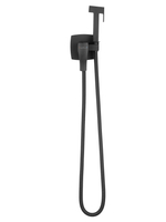 Смеситель с гигиеническим душем встраиваемый WONZON & WOGHAND FLEX, Черный матовый (WW-88829072-MB)