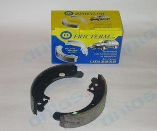 Колодки тормозные задние для ВАЗ 2109, 2110, 2114, Калина, Приора, Гранта без АБС Фриктерм
