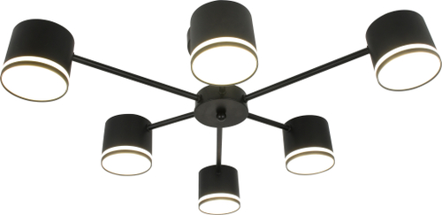 Потолочная люстра Mirastyle XL-60350/6 BK