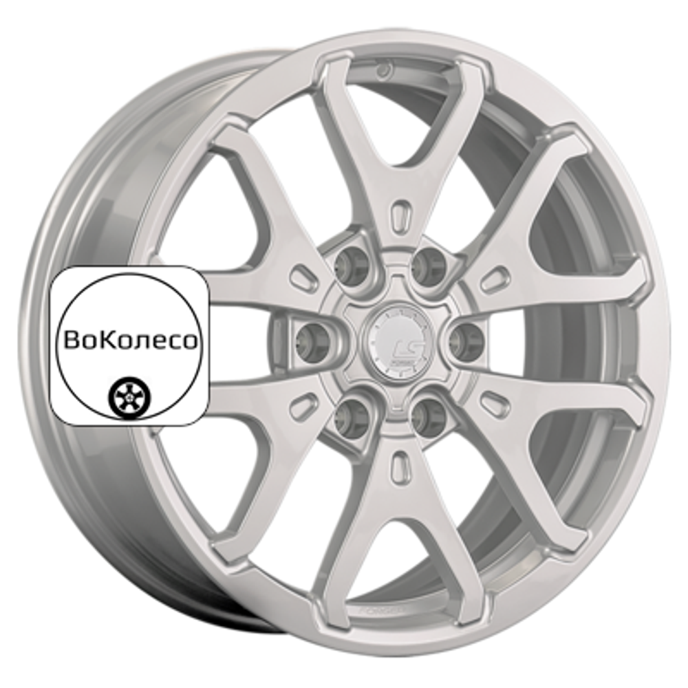 8x18/6x139,7 ET36 D100,1 LS FG20 Sil (конус, C570) LS Forged