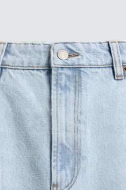 ZARA ДЖИНСЫ FLARE FIT, ГОЛУБОЙ