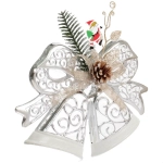 Украшение новогоднее «Лесная сказка» 28*21 см, Серебро