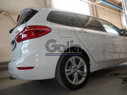 Фаркоп оцинкованный Galia B023A для BMW X1 F48 07/2015-, BMW 2-Series Active Tourer F45 09/2014-, BMW 2-Series Gran Tourer F46 05/2015-(паспорт и сертификат в комплекте)(без электрики)