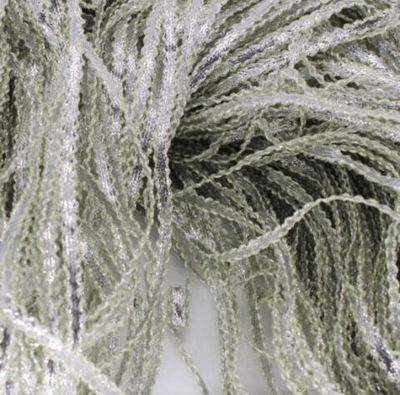 Тесьма люрекс, ш. 5 мм, серебро