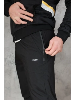 Спортивные брюки джоггеры на манжетах