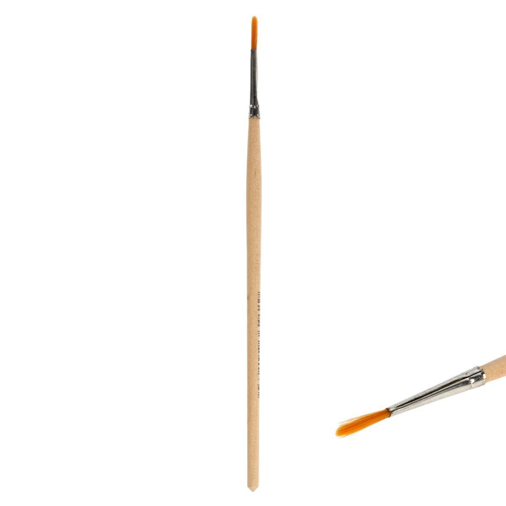 Кисть синтетика №2 круглая (Нил)