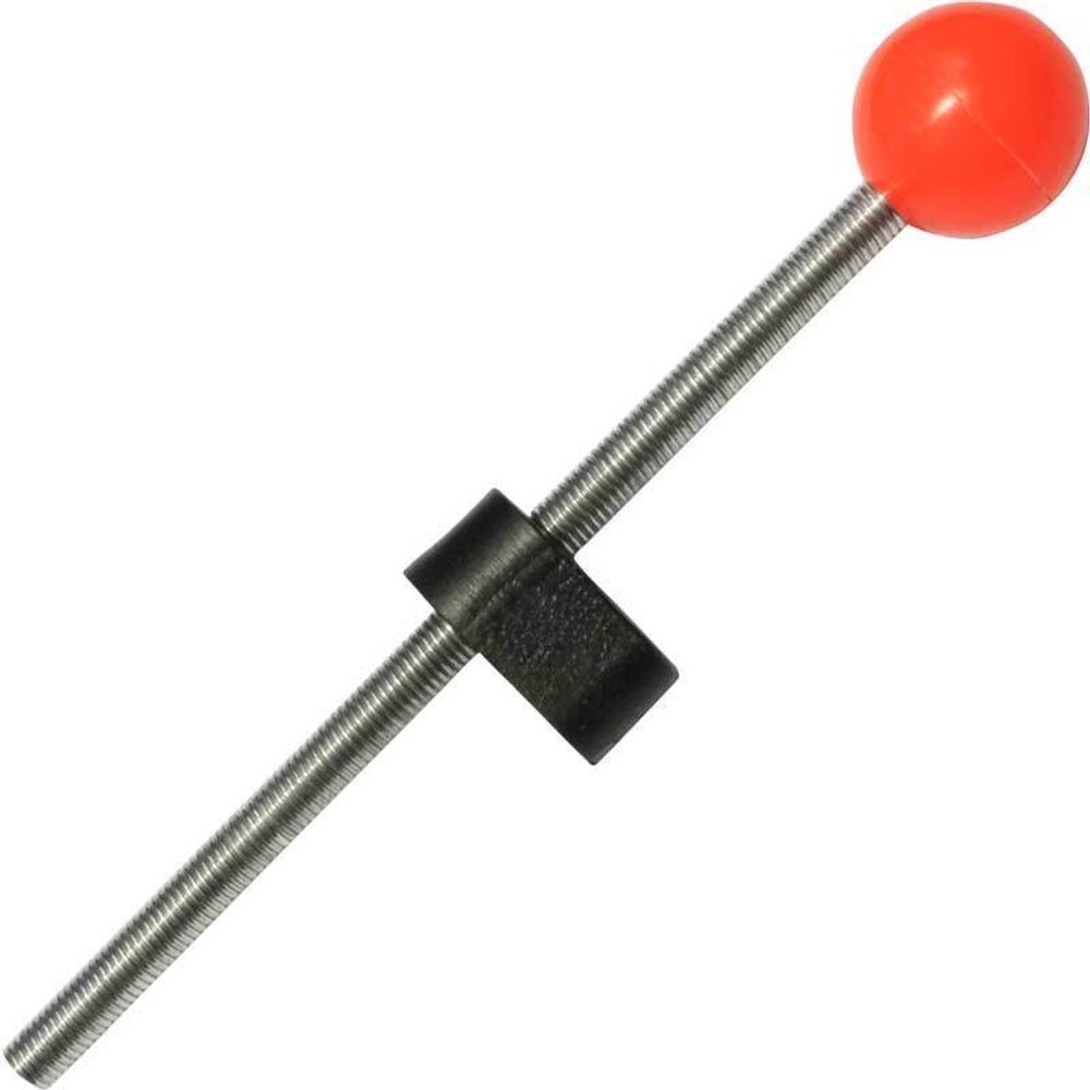 Сторожок для зимней рыбалки (кивок) Три Кита витой Шарк В-5 КРАСНЫЙ 5-10гр (упк. 10шт.)