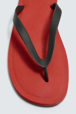 ZARA Х AARON LEVINE САНДАЛИИ, КРАСНЫЙ