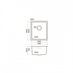 Кухонная мойка Omoikiri Tadzava 38-U-IN