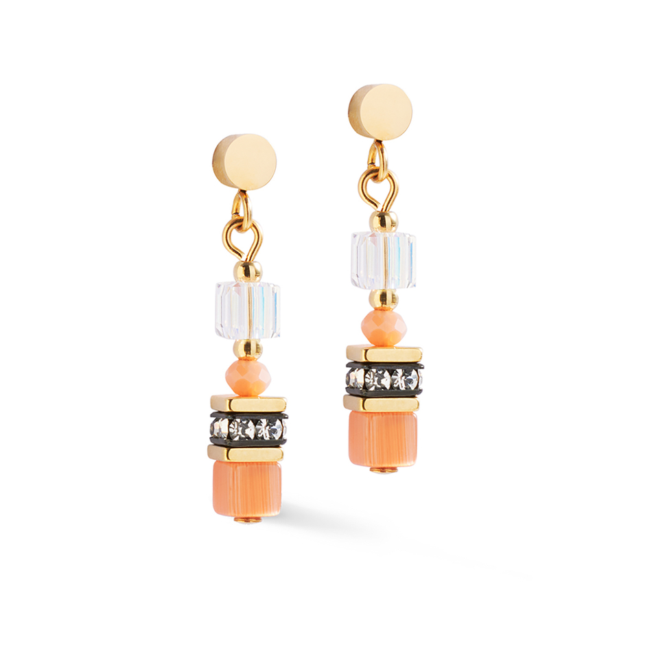Серьги Coeur de Lion Orange 4565/21-0200