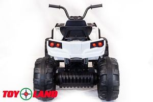 Детский электроквадроцикл Toyland Grizzly Next 4x4 белый