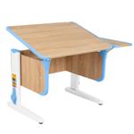 Растущая парта Дэми с боковой полкой СУТ 41-01 (1030×550 мм)
