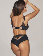 Бюстгальтер полупоролон Novika ALIYAH N02 PU Black