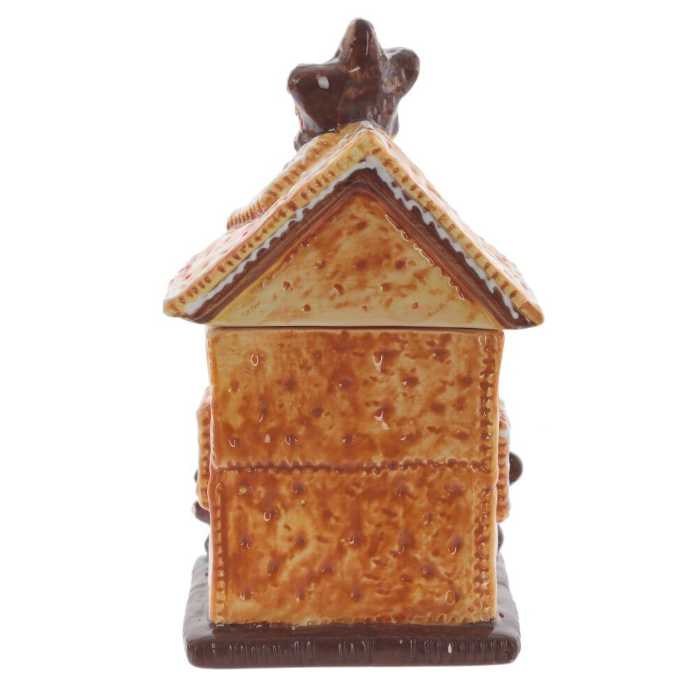 GAEM Конфетница "Пряничный домик", 700 мл, L13,5 W12 H21,5 см