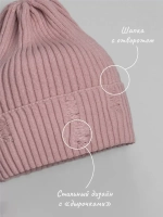 Шапка и снуд для девочки на осень