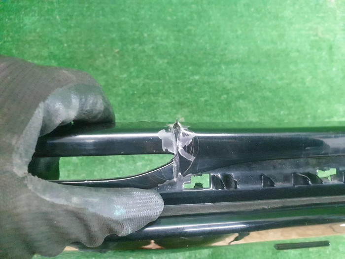 Юбка заднего бампера Genesis GV80 (2020-2023)