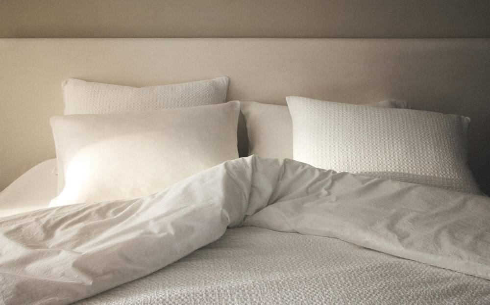 Пододеяльник Zara Home, хлопок 100%, однотонный, 2187/088
