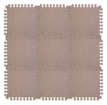 Покрытие напольное Этника-2 33х33х18/45шор (18 треугольников, 9 пазлов)